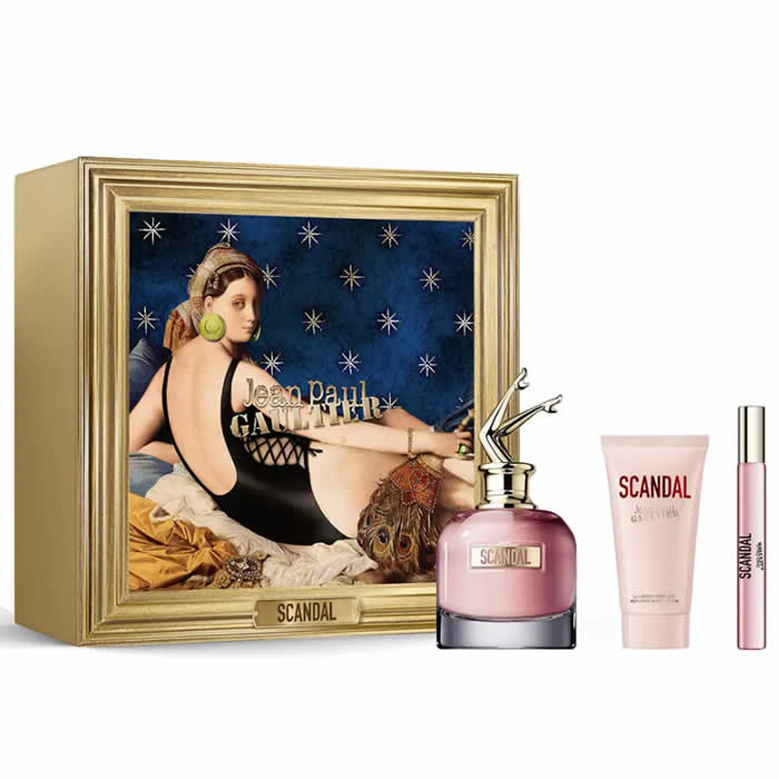 <tc>JEAN PAUL GAULTIER</tc> Coffret 3 pièces Scandal Eau de Parfum Spray 80 ml