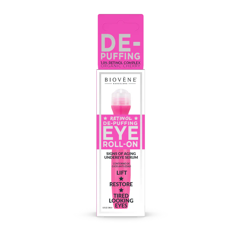 Rouleau d'œil de rétinol avec cerise pour réduire les poches de 15 ml