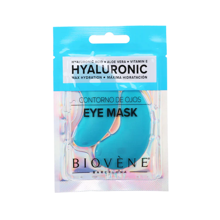 Masque oculaire à l'acide hyaluronique avec aloe vera et vitamine E 1 paire