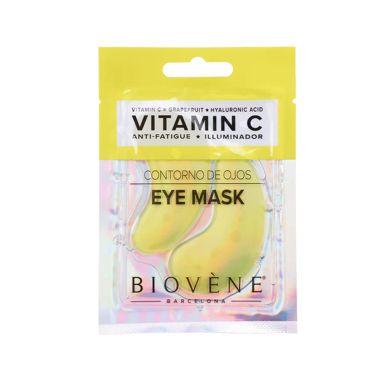 Masque oculaire de la vitamine C avec pamplemousse et acide hyaluronique pour un look frais 1 paire