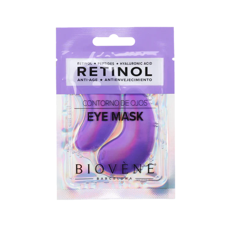 Masque oculaire du rétinol avec peptides et acide hyaluronique pour le rajeunissement 1 paire