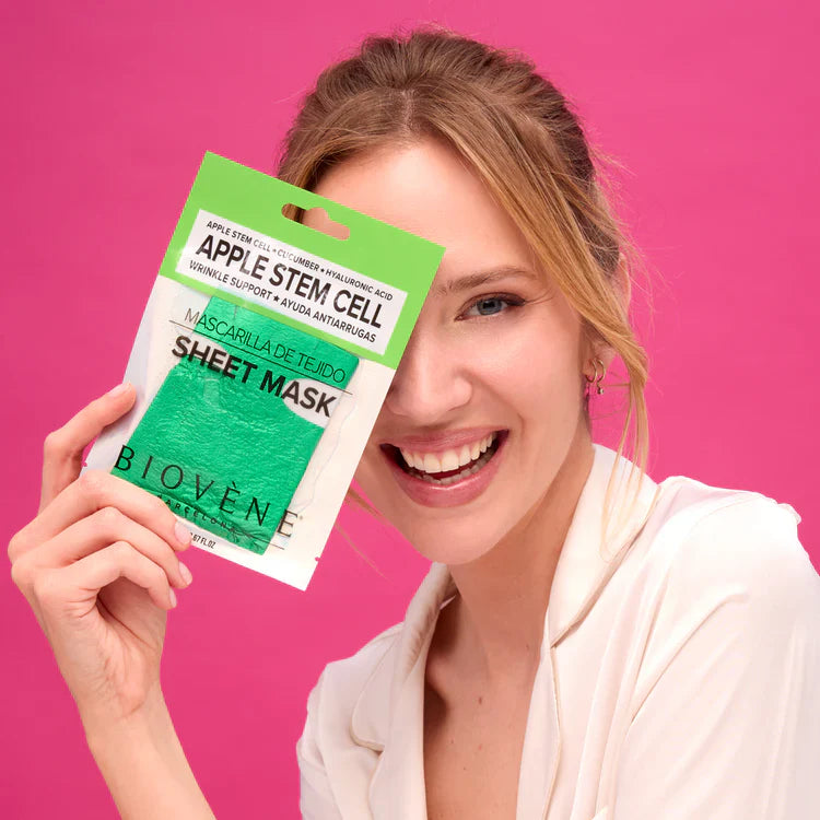 Masque de firmes et de refroidissement des cellules souches de pomme et du concombre 1 paire