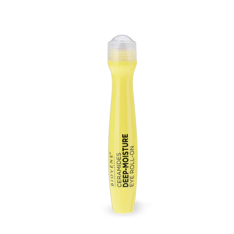 Ceramides Rouleau de contour pour les yeux hydratants avec de l'acide hyaluronique 15 ml