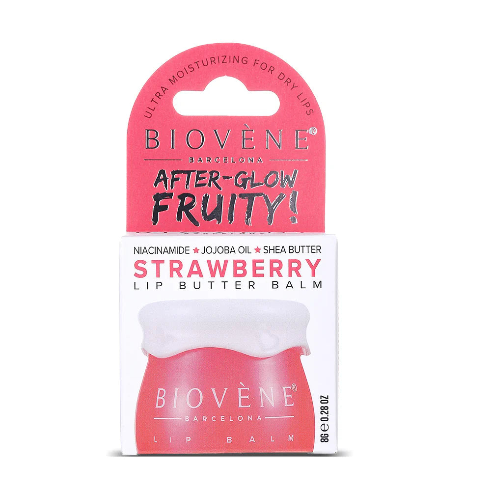 Baume à lèvres avec fraise et niacinamide pour une finition rayonnante - 8 grammes