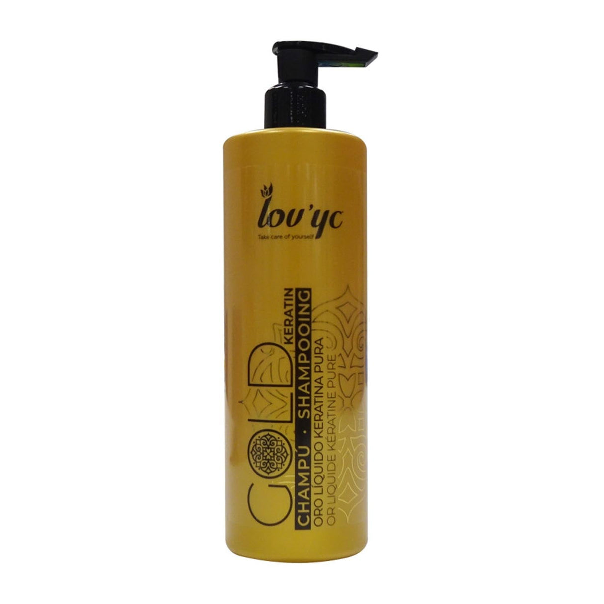 Elie Saab Lovyc Gold Keratin Shampooing Cabello Seco 500ml