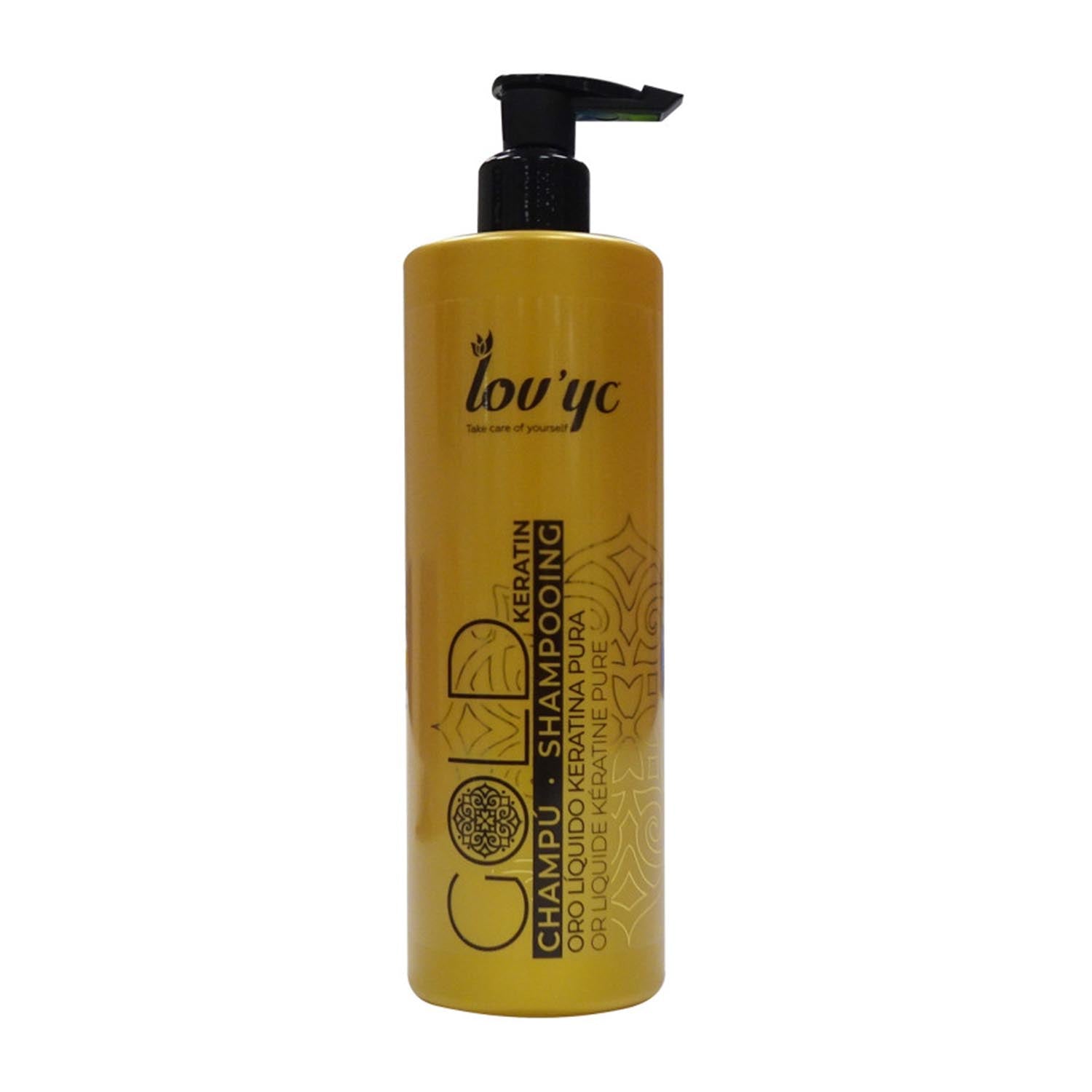 Elie Saab Lovyc Gold Keratin Shampooing Cabello Seco 500ml