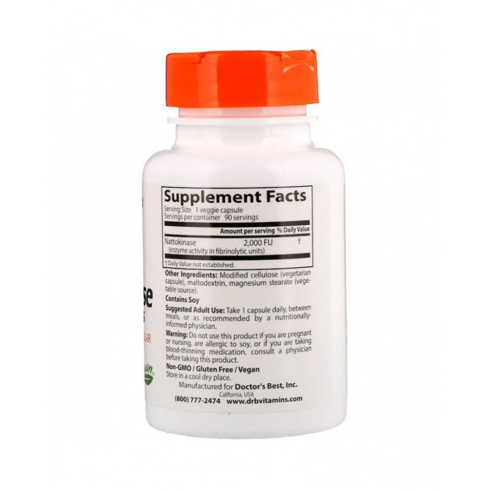 Meilleure nattokinase 2 000 Fus - 90 capsules