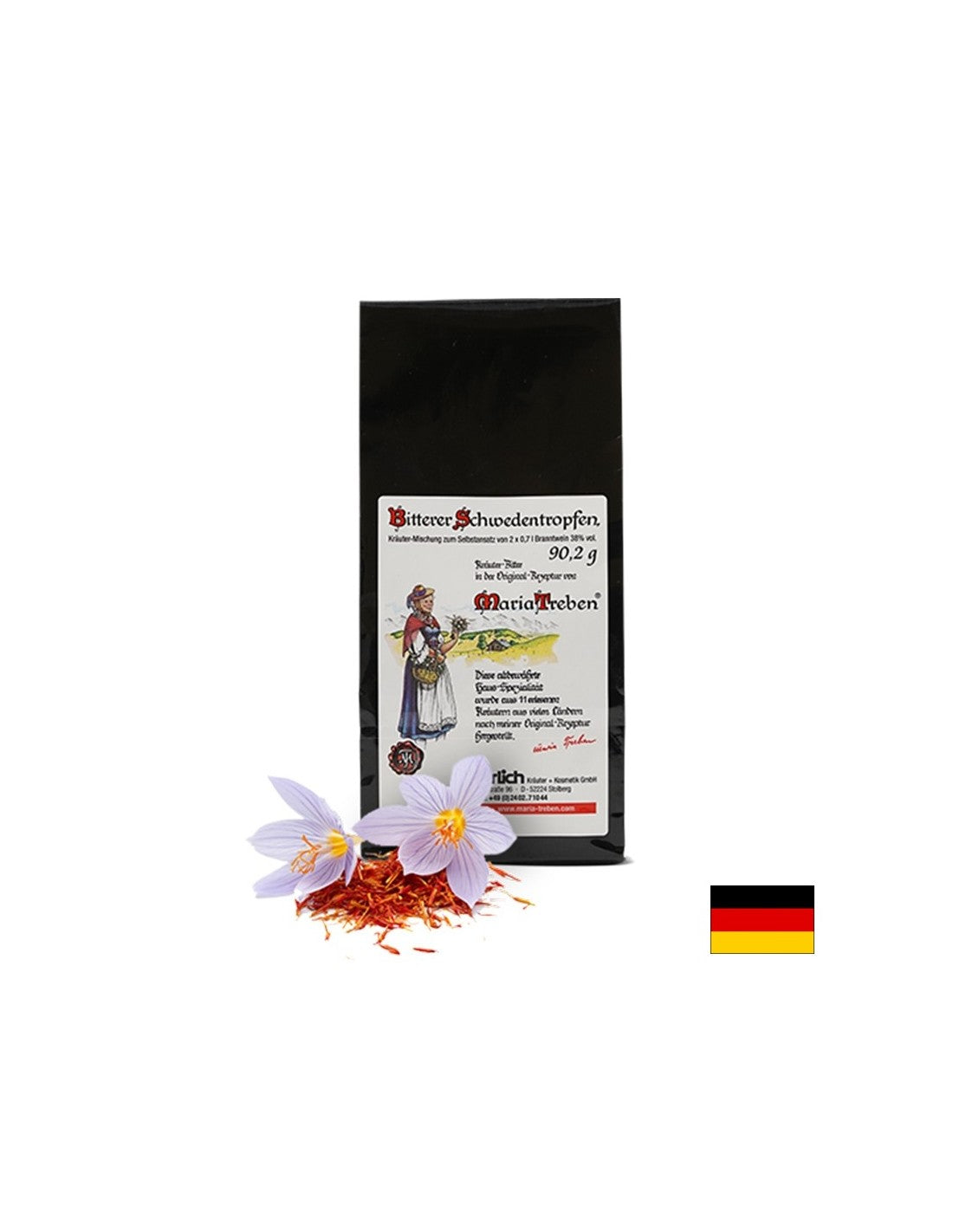 <tc>Maria Treben</tc>® Herbes sèches pour les amers suédois - Santé de l'estomac, du foie et de la vésicule biliaire, 90,2 g <tc>Maria Treben</tc>