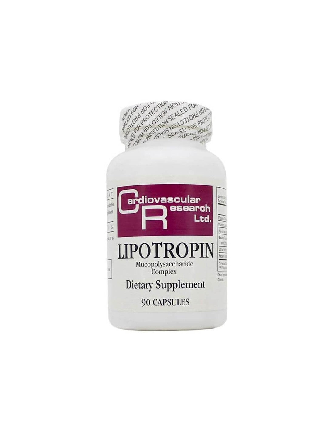Immunité forte et bonne digestion - Lipotropine - Formule avec vitamines, pectine et papaïne, 90 capsules