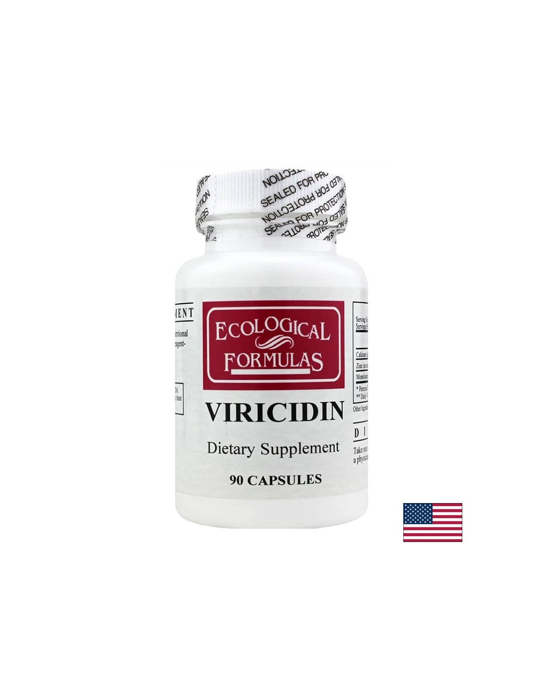 Infections virales et bactériennes - viridicine - pour une forte immunité, 90 capsules