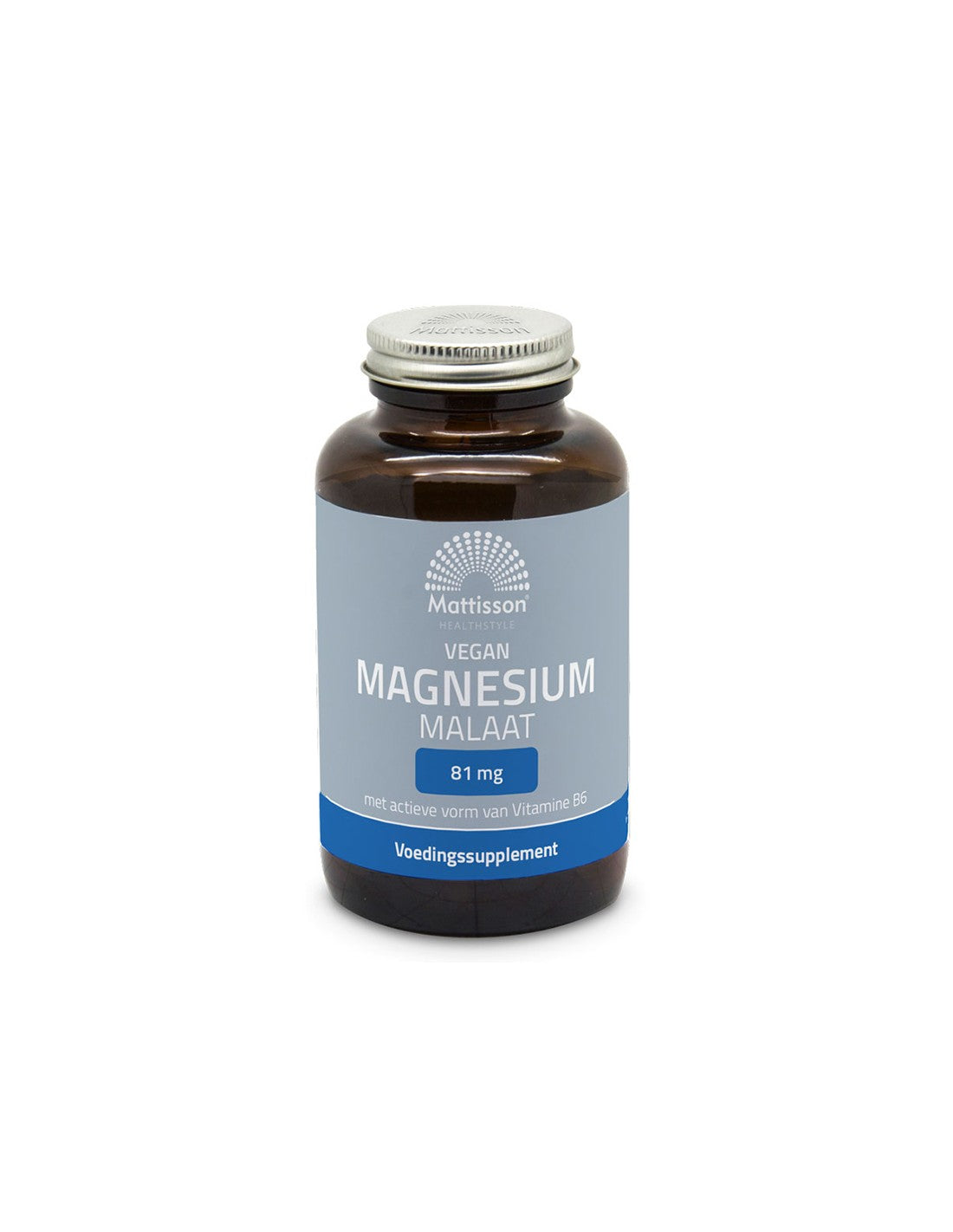Fonction cardiaque, nerveuse et musculaire - Magnésium (malate), 90 gélules <tc>Mattisson Healthstyle</tc>