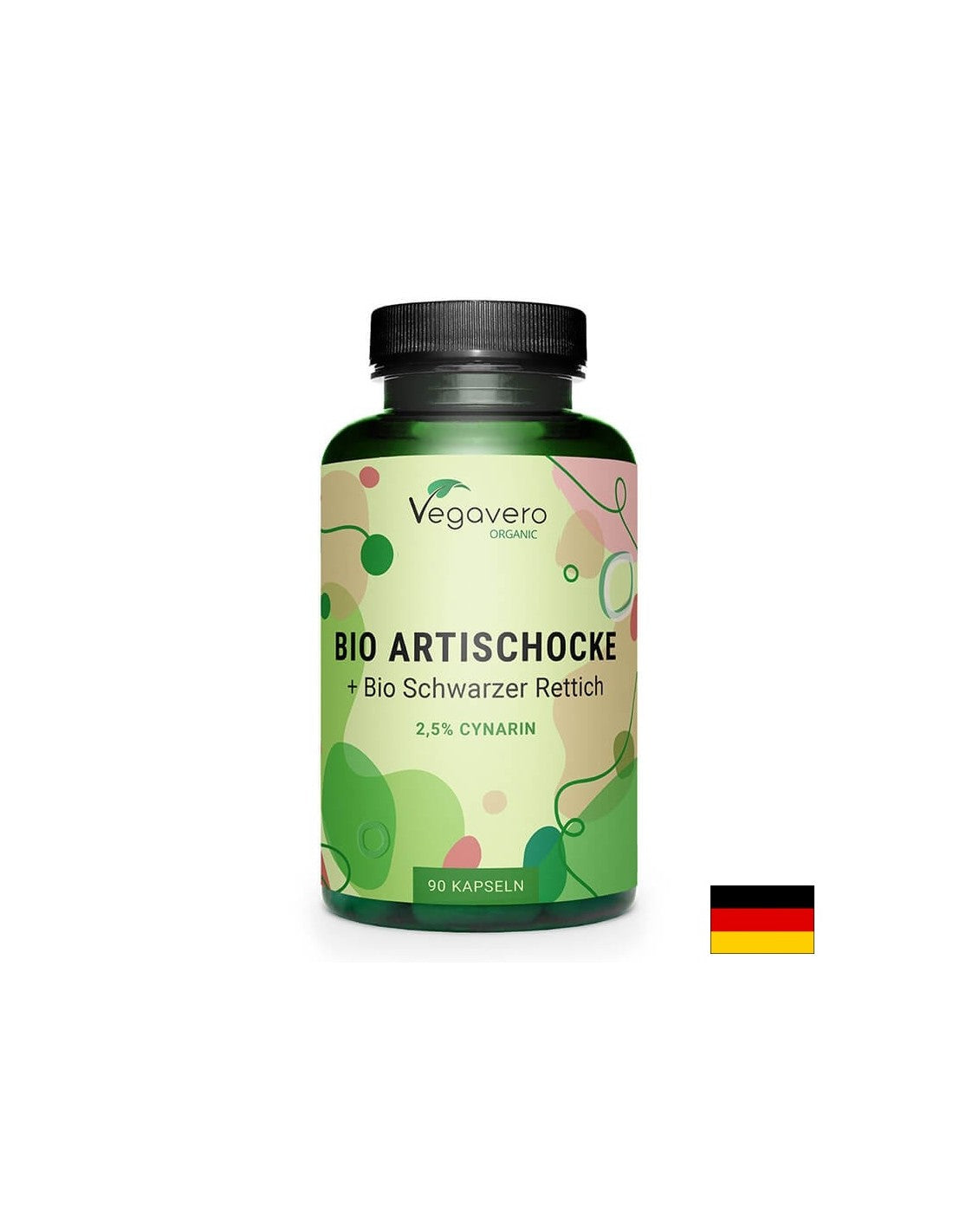 Foie et bile - Artichaut + navet noir, 90 gélules <tc>Vegavero</tc>