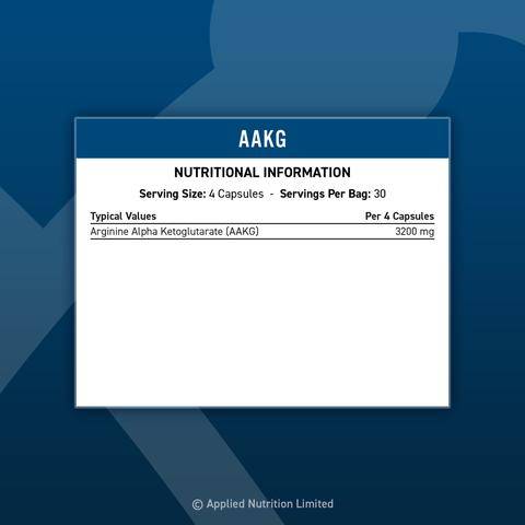 Aakg - arginine alpha kétoglutarate - 120 capsules