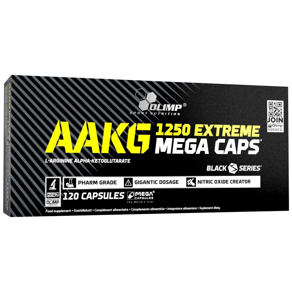 Aakg Extreme 1250 Mega Caps - 120 capsules
