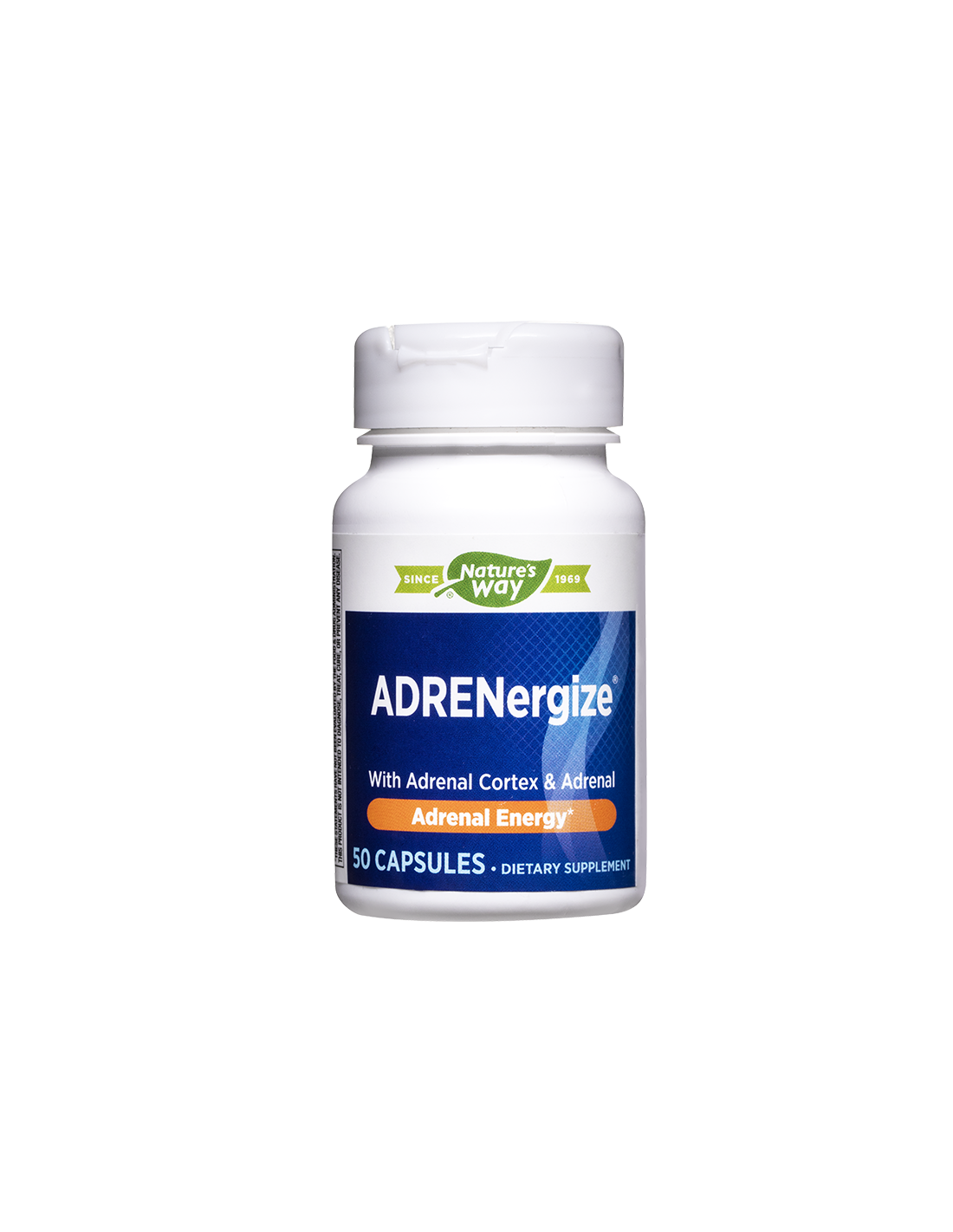 Adrénergiser - Anti-stress et soutien surrénalien, 50 capsules Nature's Way