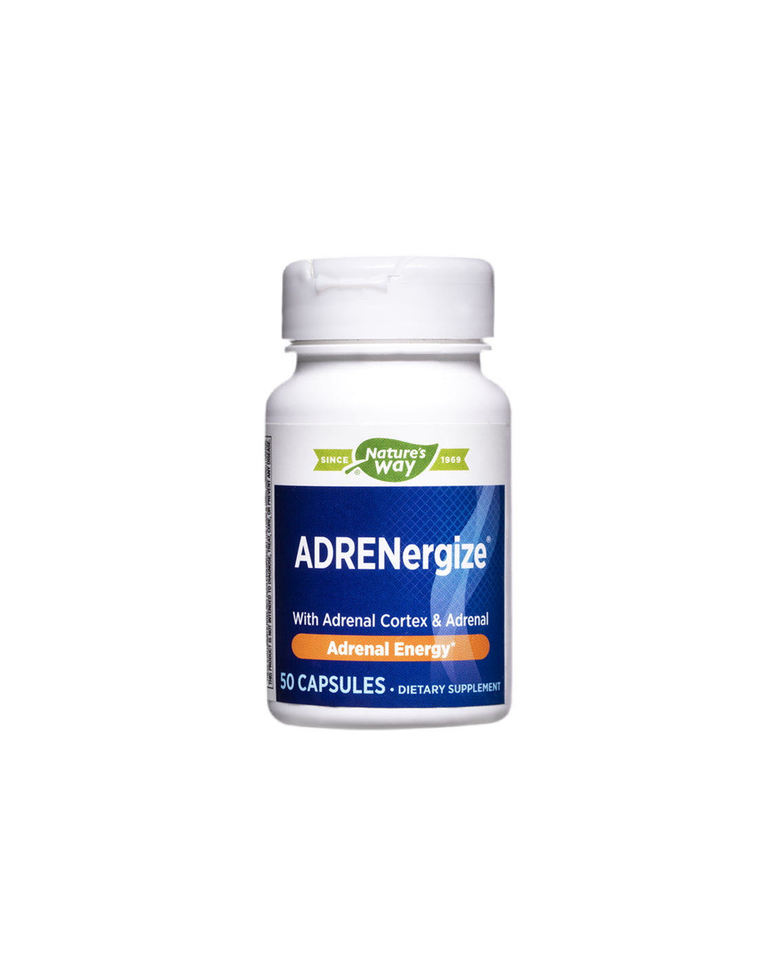 Adrénergiser - Anti-stress et soutien surrénalien, 50 capsules Nature's Way