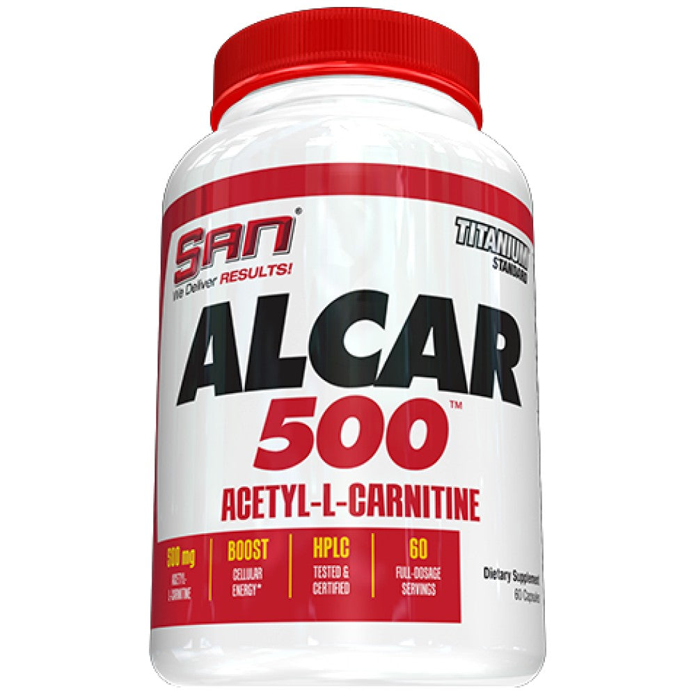Alcar 500/acétyl L-carnitine 60 Capsules