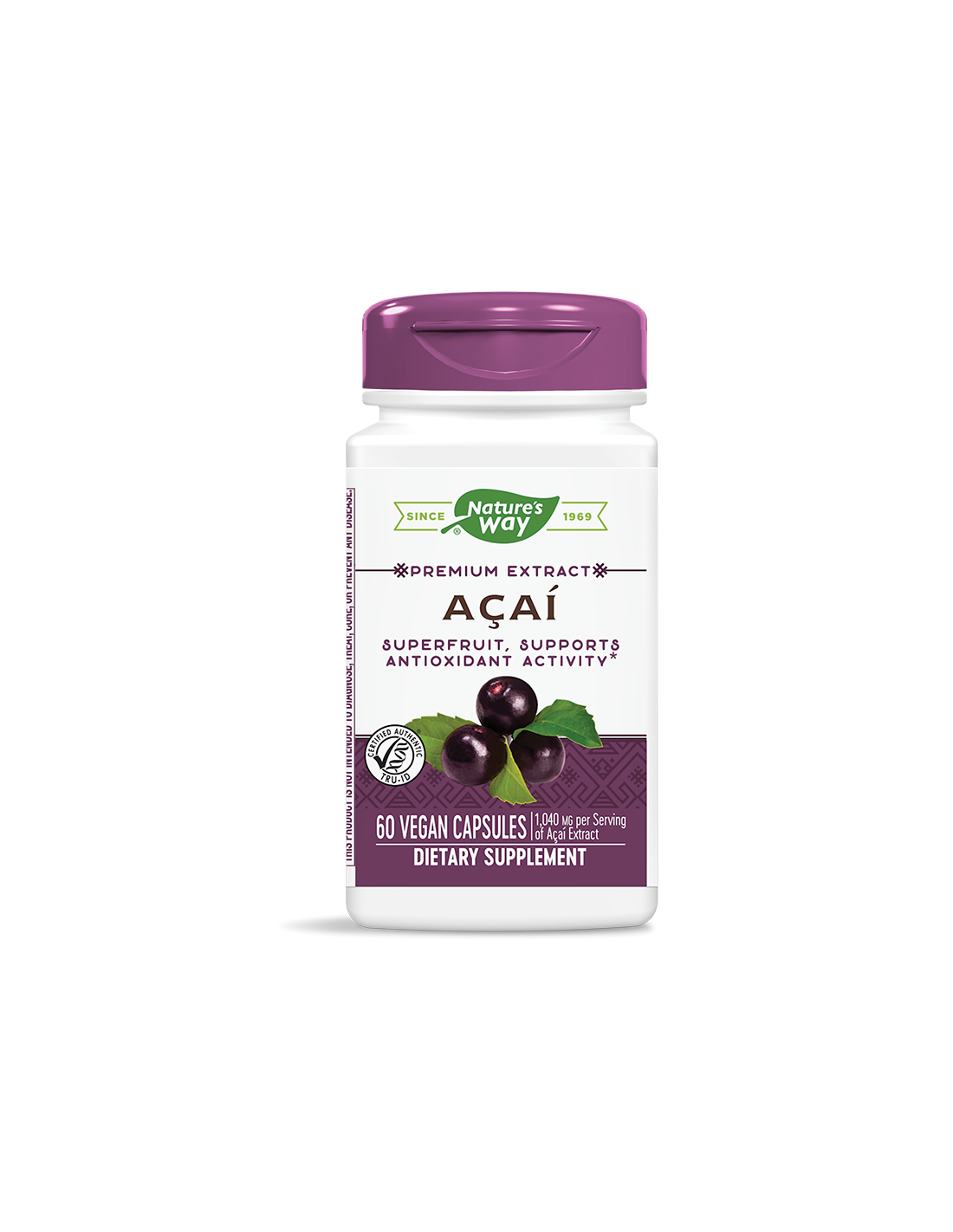 Acai 520 mg - 60 capsules