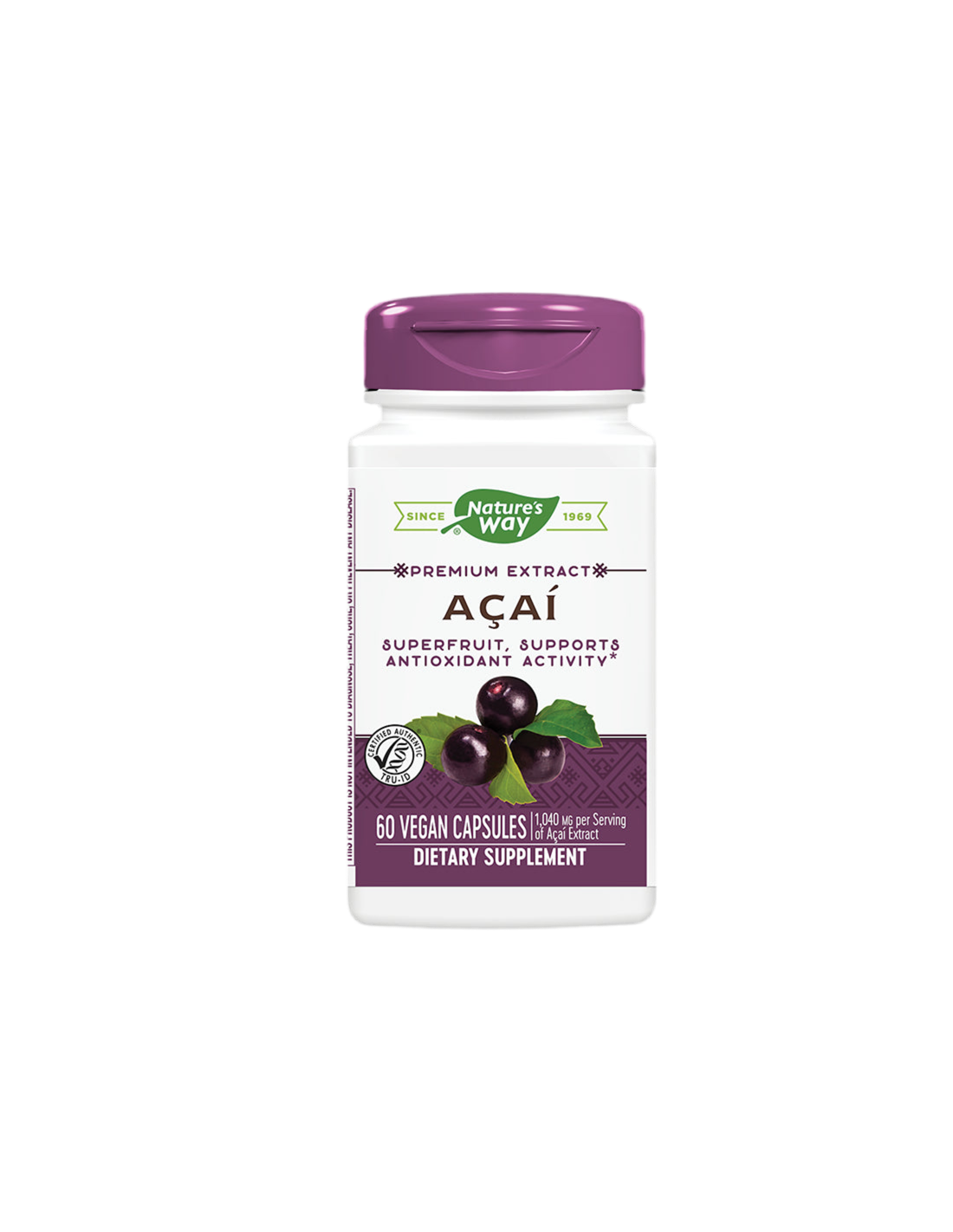 Acai 520 mg - 60 capsules