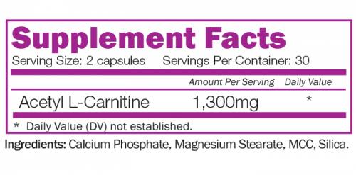 Acétyl max - 60 capsules