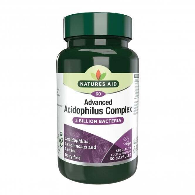 Complexe probiotique avec acidophilus (complexe d'acidophilus) 5 milliards. 60 capsules naturesd