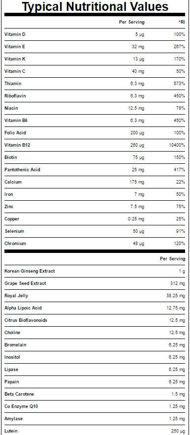 Femme active Multivitamines - 120 comprimés