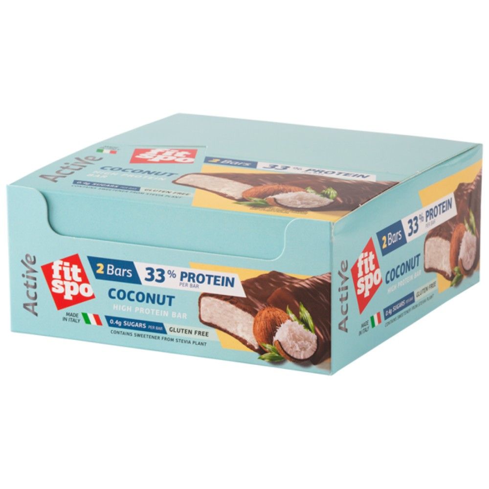 Coconut à barre active - 12 x 60 grammes