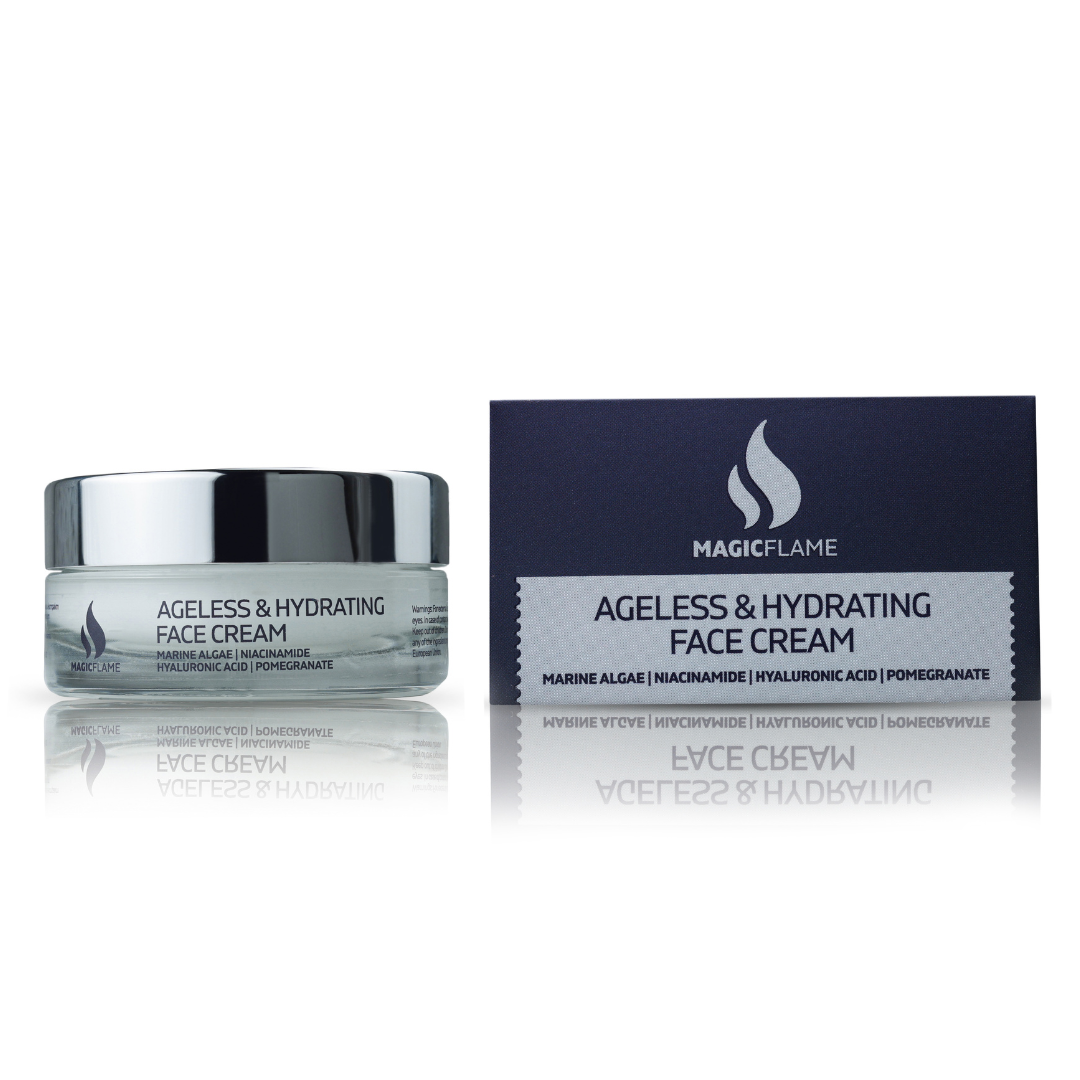 Crème pour le visage sans âge et hydratant