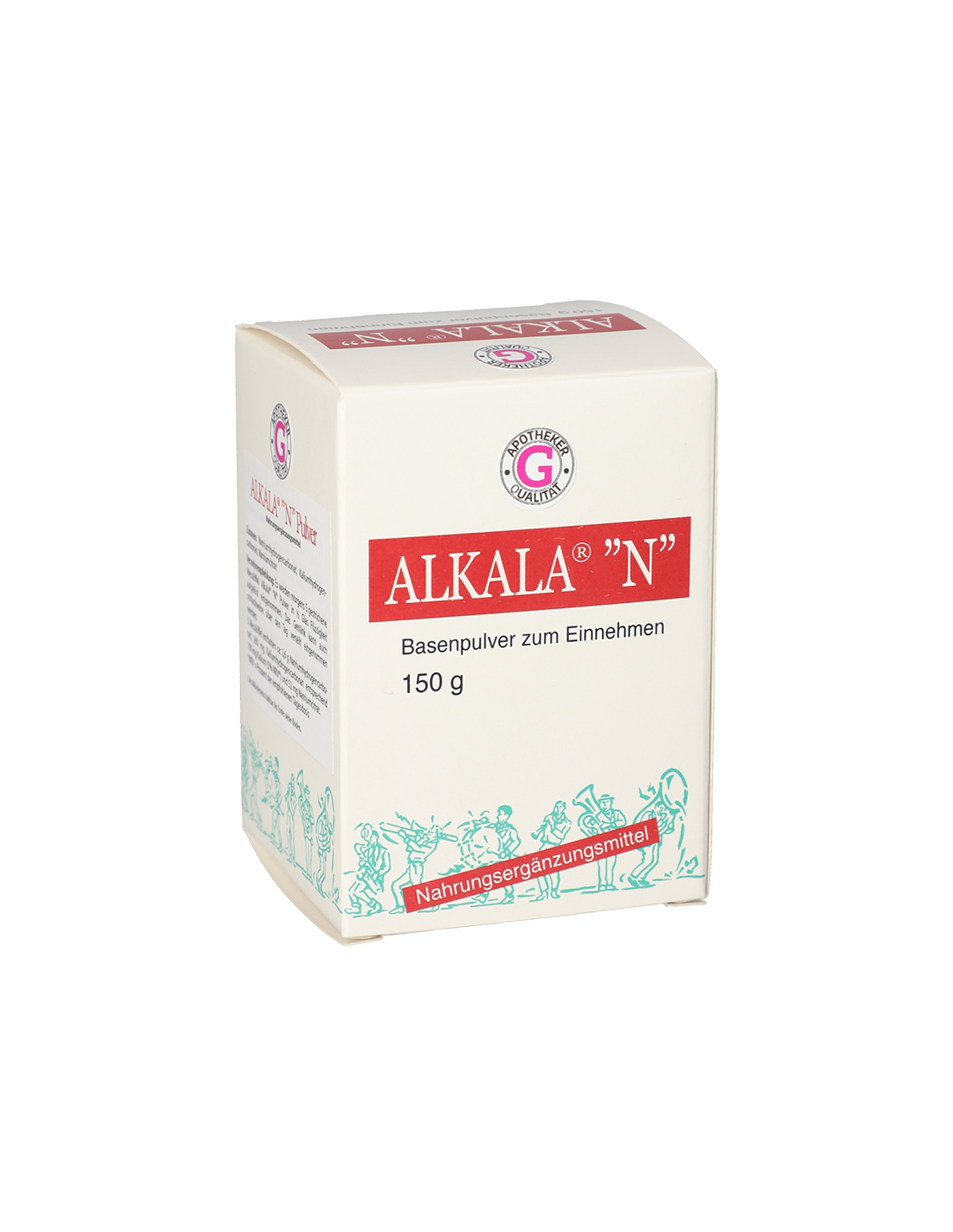 Équilibre électrolytique - Sodium + Potassium Hydrogène Carbonate Alcala N, 150 g de poudre