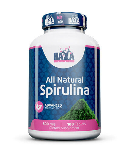 Toute Spiruline naturelle 500 mg./100 onglets.