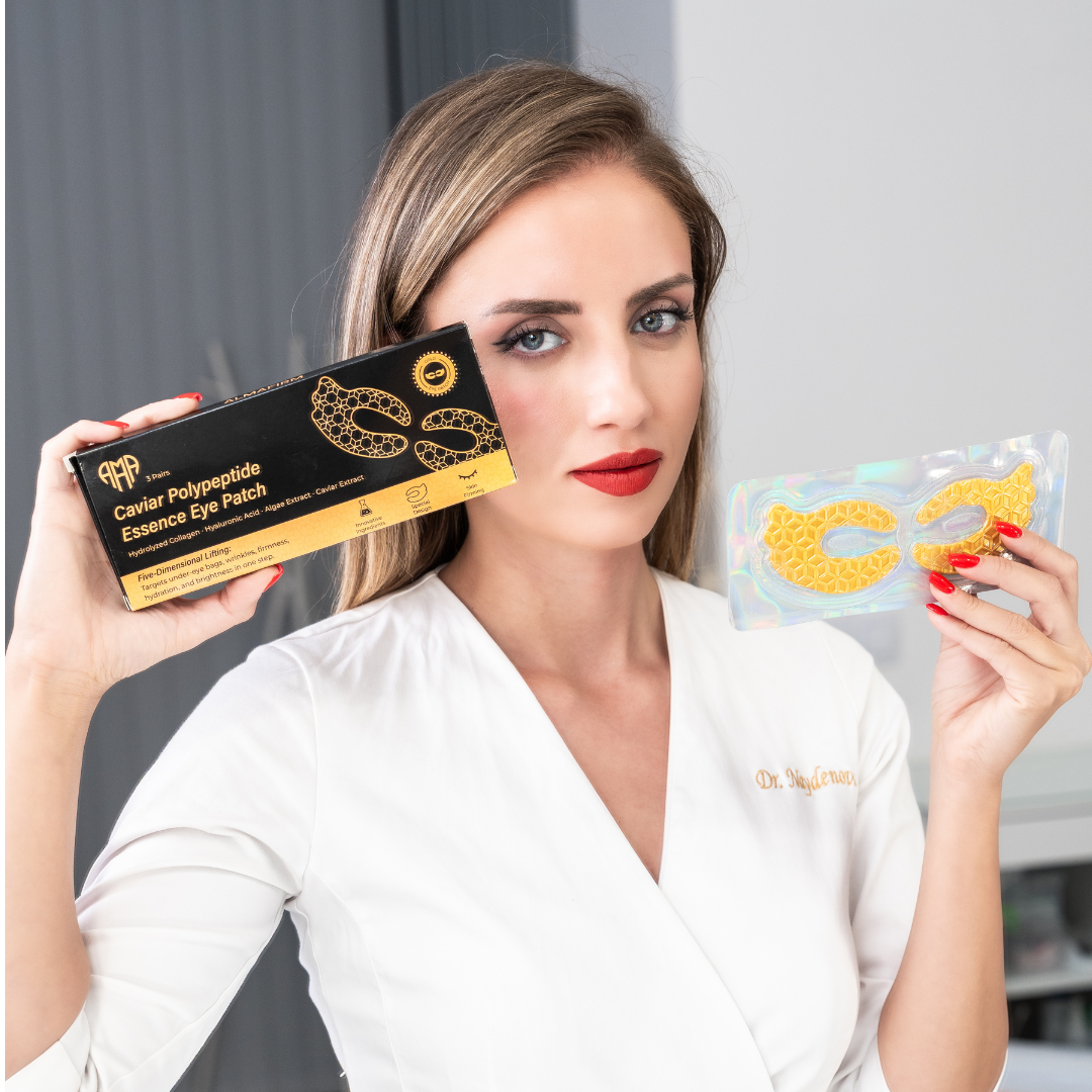 Caviar Polypeptide Essence Patch - Collagène intensif et soins d'hydratation (3 PC)