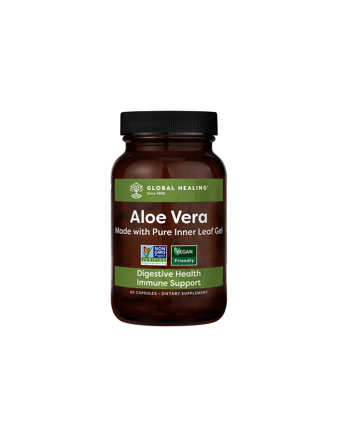 Formule bioactive d'Aloe Fuzion ™/formule bioactive d'Aloe Vera, 60 capsules Gérothérapeutes globales