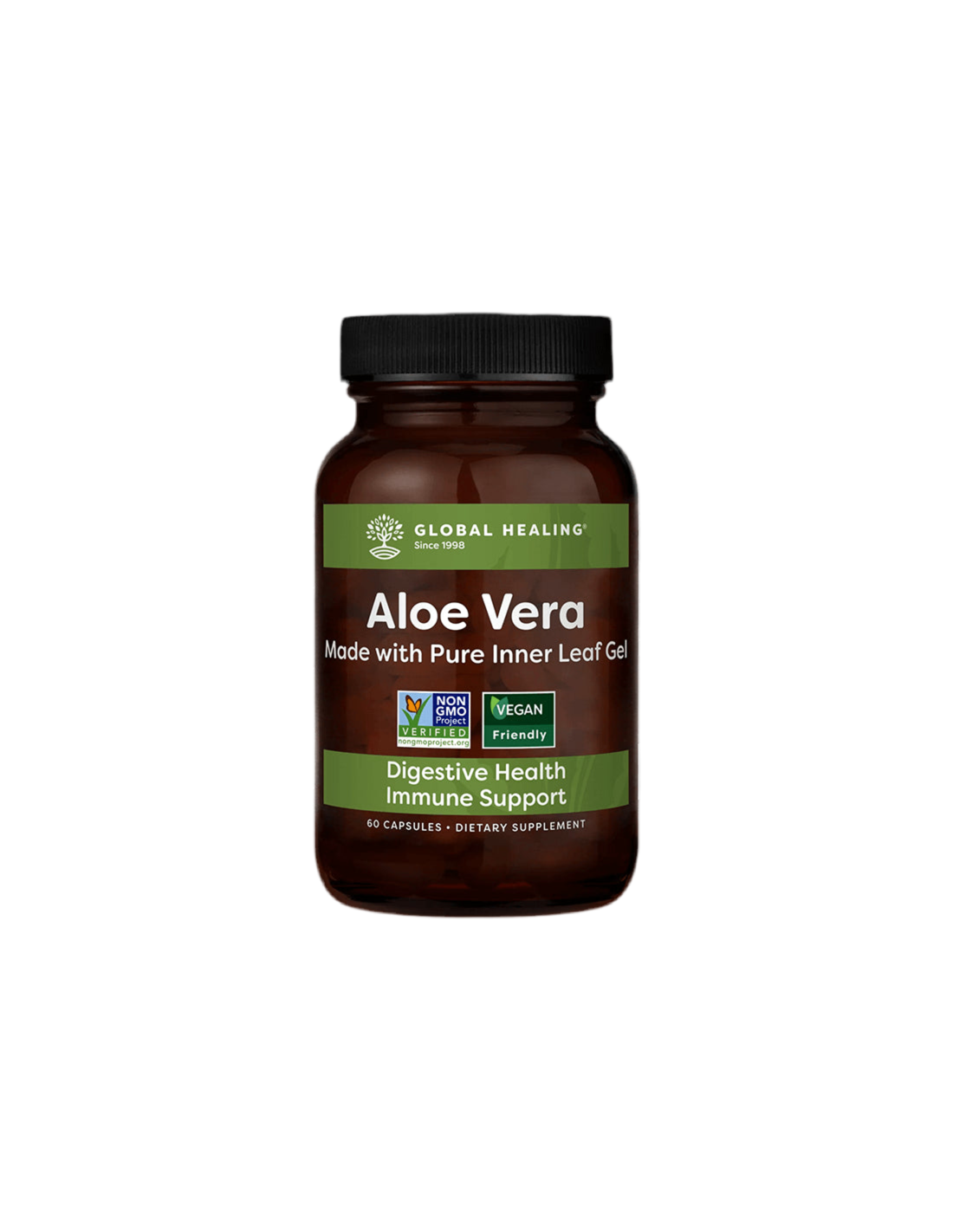 Formule bioactive d'Aloe Fuzion ™/formule bioactive d'Aloe Vera, 60 capsules Gérothérapeutes globales