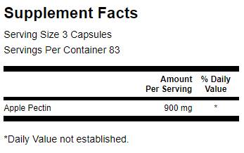 Capsules de pectine pomme 250