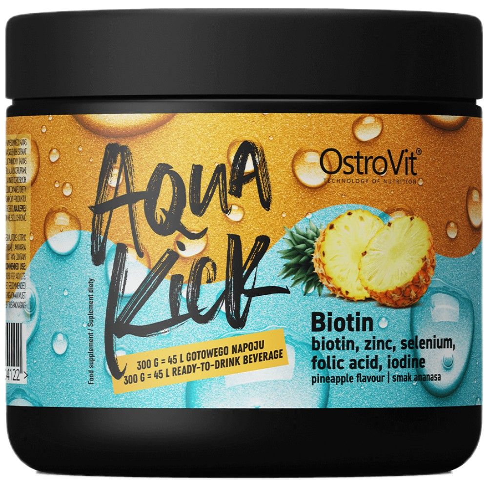 Aqua Kick/Advanced Hydratation avec biotine, zinc, sélénium - 300 grammes