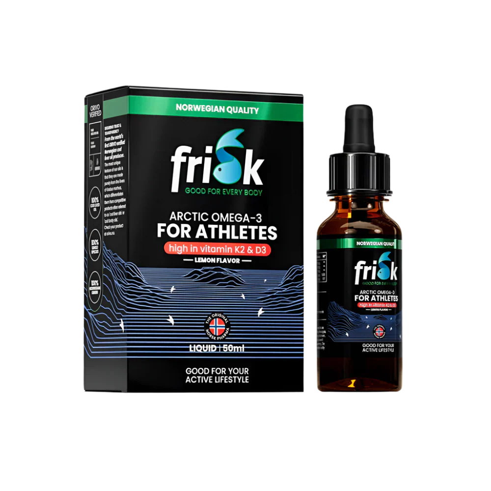 Arctic Sport - oméga-3 pour les athlètes - poisson sauvage de la saveur de Norvège/citron - 50 ml