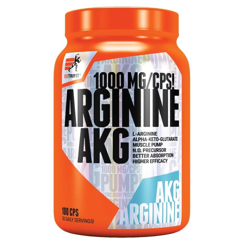 Arginine akg 1000 mg - 100 capsules
