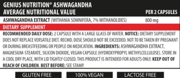Ashwagandha - 90 capsules