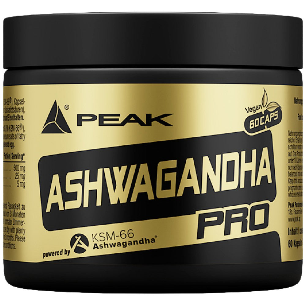 Ashwagandha Pro KSM-66 500 mg - 60 capsules