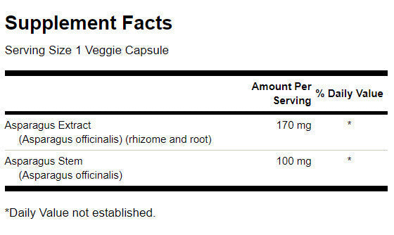 Extrait d'asperges - 60 capsules