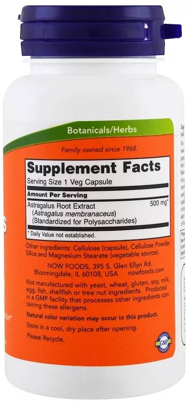 Astragalus Extrait 500 mg - 90 capsules