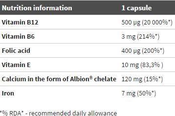 B-12 Forte Bio Complex - 30 capsules