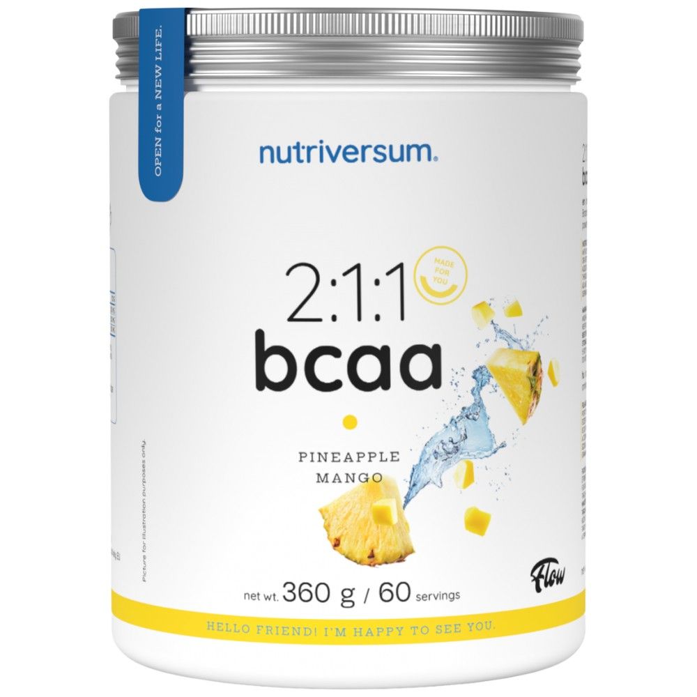 BCAA 2: 1: 1 poudre | Flux - 360 grammes