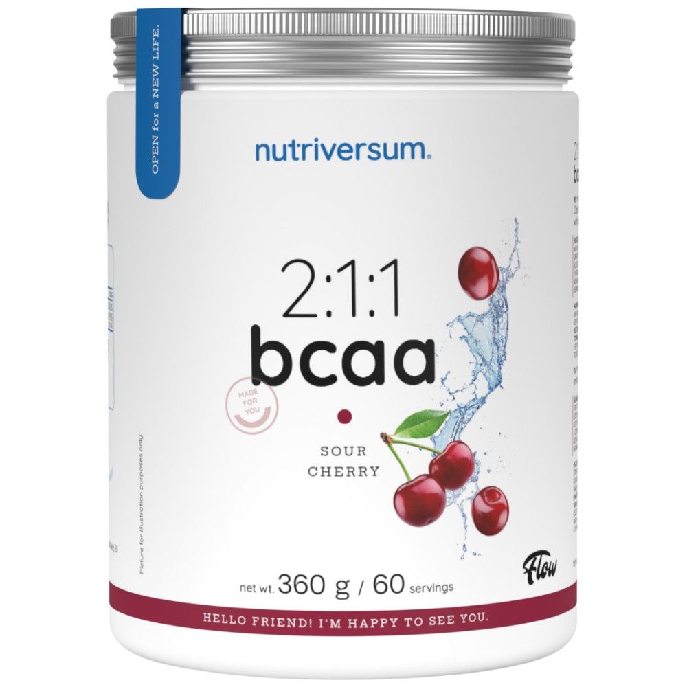 BCAA 2: 1: 1 poudre | Flux - 360 grammes