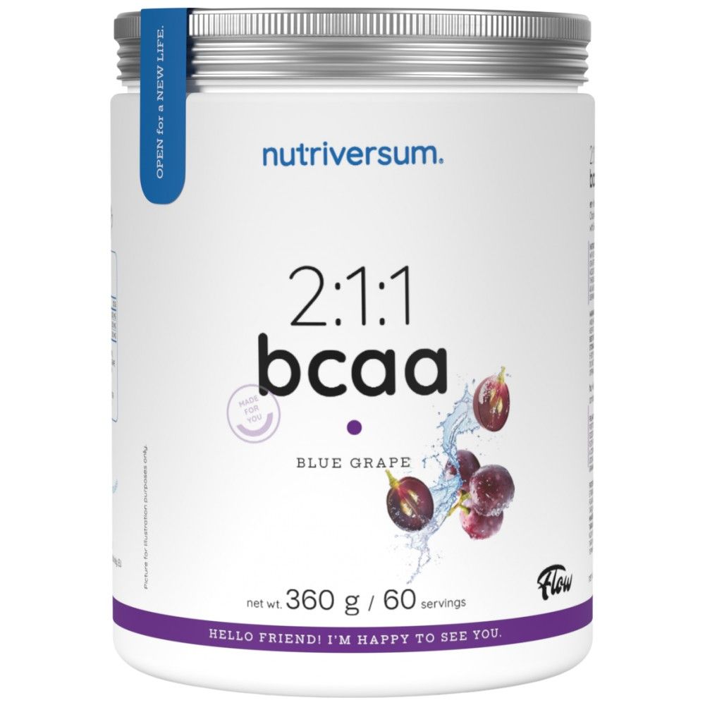 BCAA 2: 1: 1 poudre | Flux - 360 grammes