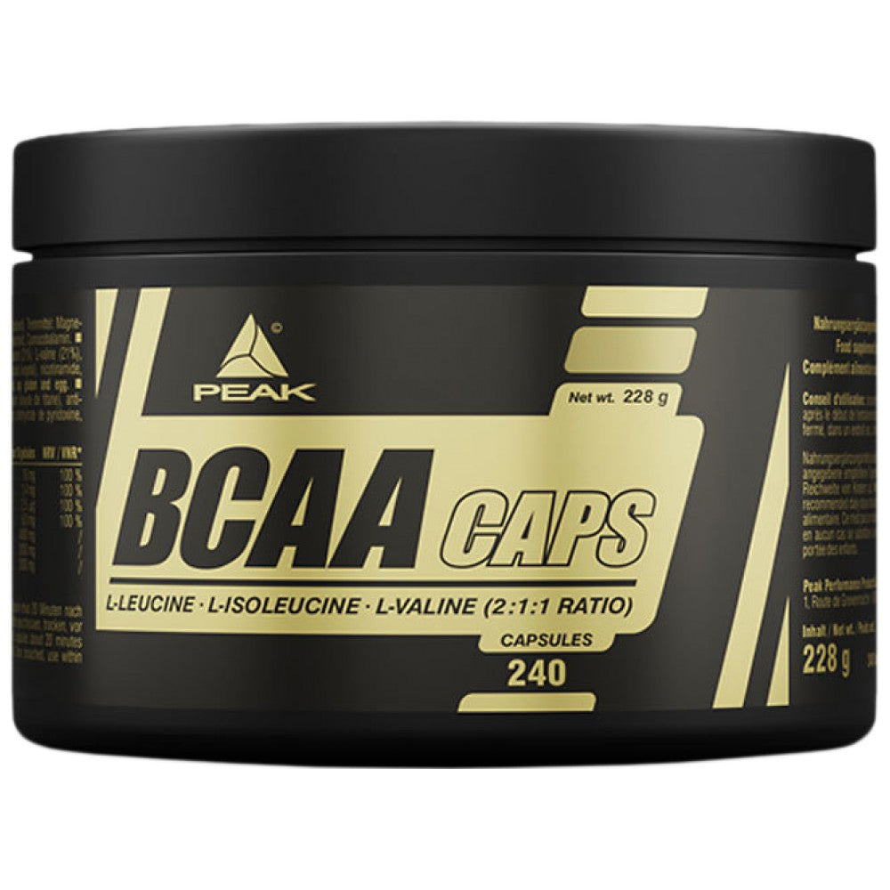 BCAA Caps - 240 capsules