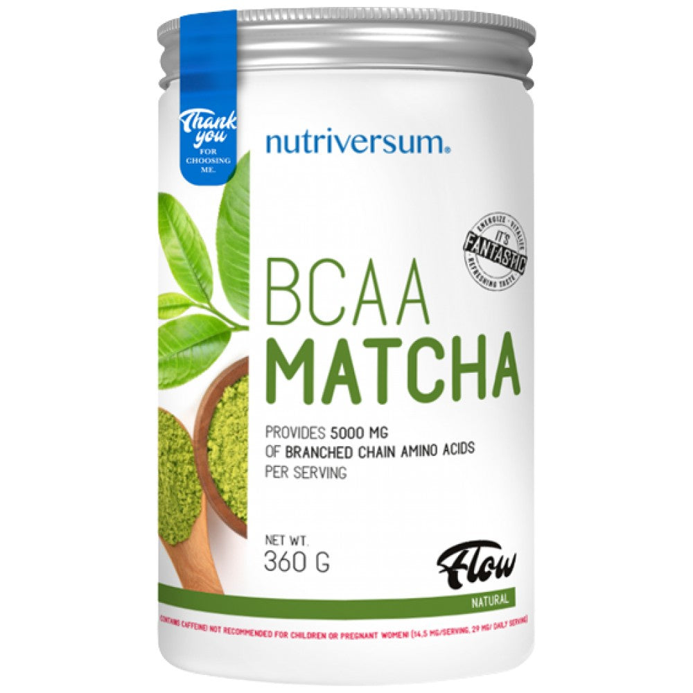 BCAA Matcha | BCAA 2: 1: 1 avec thé Matcha - 360 grammes