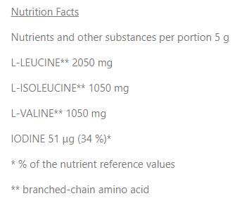 BCAA Nano | avec un mélange électrolyte - 420 grammes