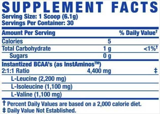 BCAA Powder XS - 183 grammes