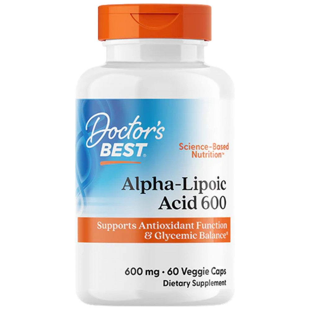 Meilleure acide lipoïque alpha 600 mg - 60 capsules